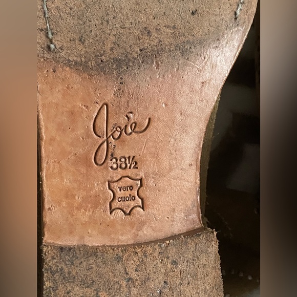 Joie Palma Studded Suede
Taupe Ankle Boots Size 8,5 - Picture 7 of 8